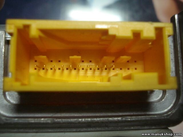 Sensor de impacto de airbag Opel Tigra GM 09 114 586 EF 09114586EF 09114586