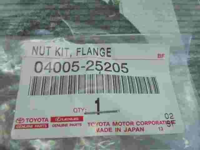 Nut Kit Flange   Toyota Lexus 0400525205 04005-25205