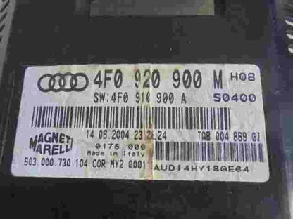 Pantalla del Cuadro instrumentos Audi A6 4F 2004 4F0920900M 4F0910900A