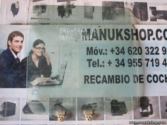 Cristal de la puerta trasero derecho Opel Frontera B 43R00082 DOT90AS2M40 E6