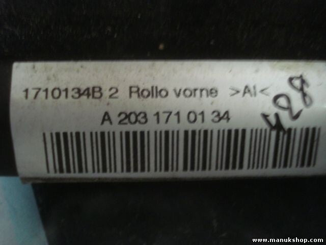 Techo solar toldo Panoramadach Sonnenrollo Mercedes-Benz C CL W203 A2031710134