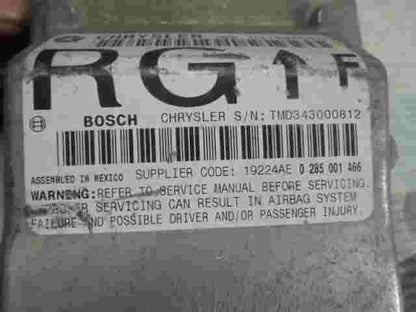 Sensor de impacto de airbag Chrysler Voyager 04748604AA 04748 604AA 04748-604AA
