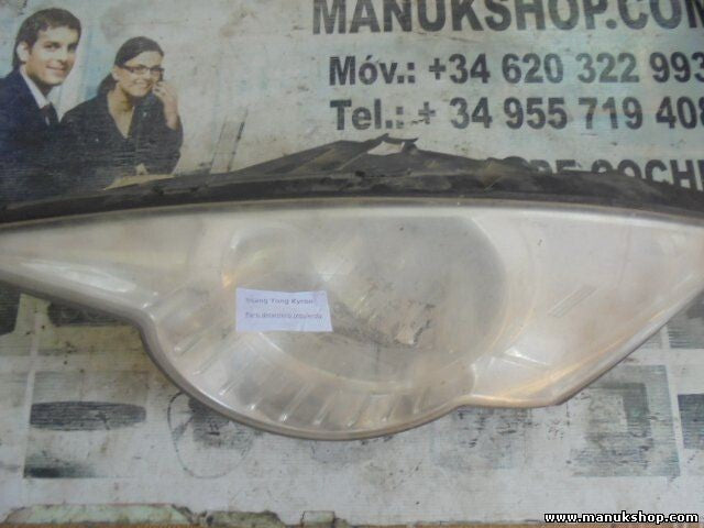 Faro delantero izquierdo SsangYong A044935 H412V6055W DOM12V288W ECEPY21WW5