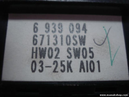 mando botonera elevalunas BMW E61 E60 6939094 6 939 094 671310SW HW02 SW05