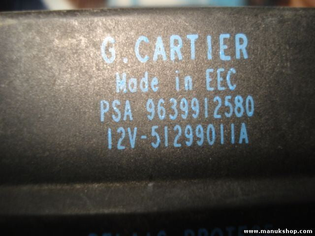 Controller ricotto Glow relè spina Peugeot Citroen Fiat 9639912580 51299011A