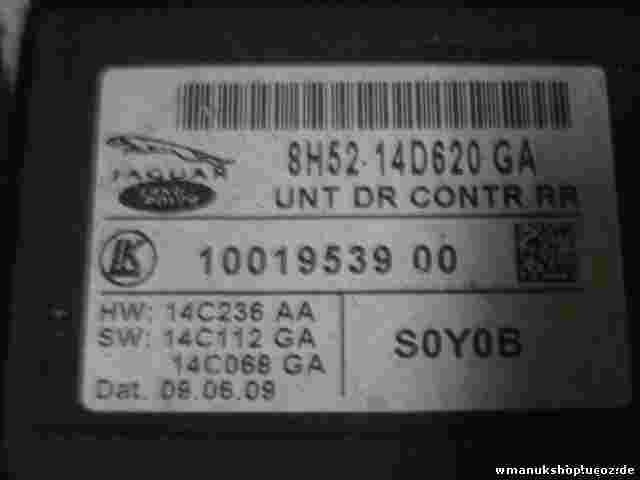 Centralina alzacristalli Land Rover Freelander JAGUAR 8H5214D620GA 10019539 00