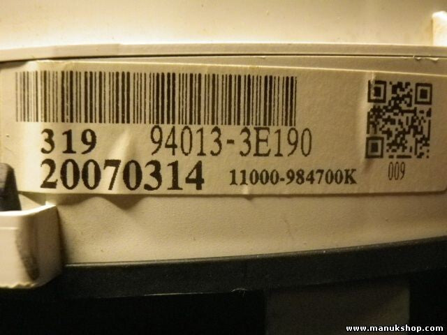 Cuadro de instrumentos Kia Sorento 2.5 CRDi 94013-3E190 940133E190 11000984700K