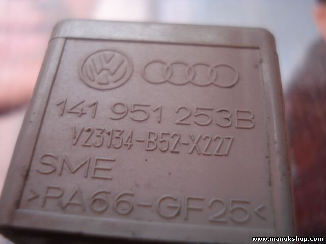 Niebla relé VW Volkswagen Audi 141951253B 141 951 253 B V23134-B52-X227Nr. 53
