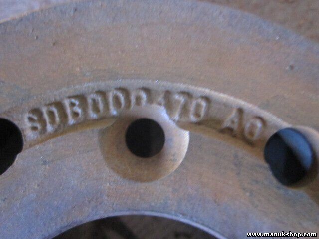 Disco de freno Land Rover Discovery II LJ, LT 2.5 Td5 4x4 SDB000470 A0 102 KW