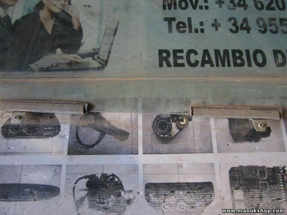 Vetro anteriore sinistro Mitsubishi Pajero Pinin 1999 43R007951 DOT24AS2M19