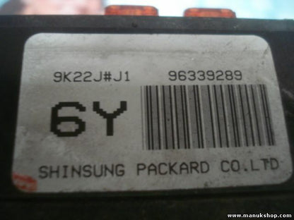 Scatola fusibili Chevrolet Daewoo Nubira 6Y 96339289