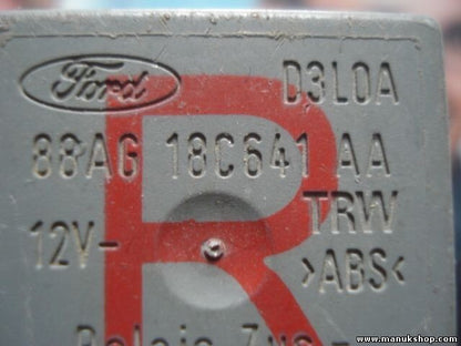 Relé Ford Escort Sierra 88AG18C641AA 88 AG 18 C 641 AA