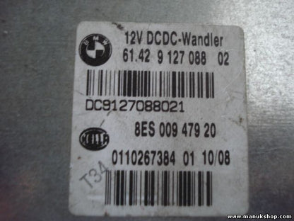 Transmisión controlador BMW E90 E91 E87 E82 E82 E84 DCDC-Wandler 61429127088