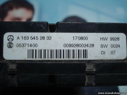 Unidad de control multicine red cuerpo Mercedes-Benz ML 163 A1635455432 05371350