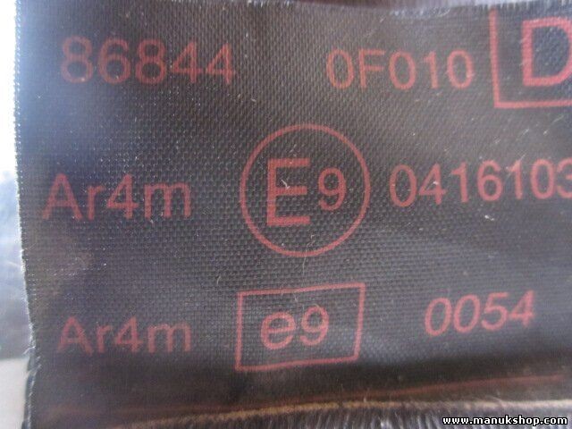 Cinturón de seguridad trasero izquierdo Nissan Ford Maverick II 868440F010