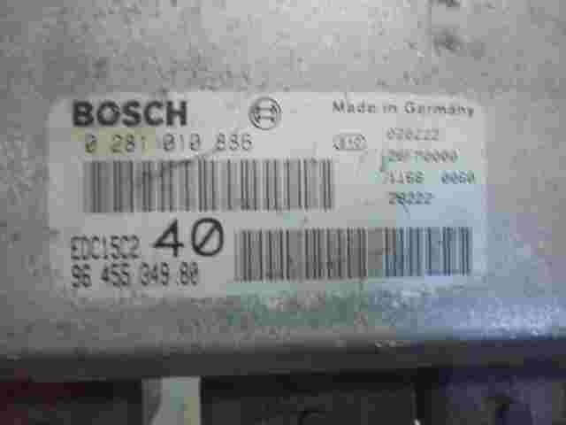 Centralina Citroen C5 9645534980 EDC15C240 28FM00 BOSCH 02810886