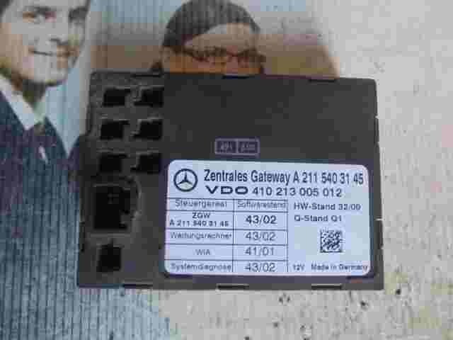 Centralina gateway centrale Mercedes W211 A2115403145 Q1 410213005012