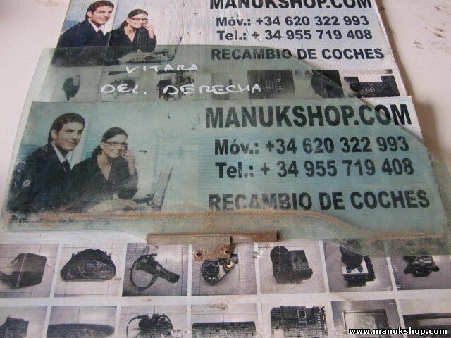 Cristal de la puerta delantera derecha Suzuki Vitara 43R000981 DOT36AS2M129 E2