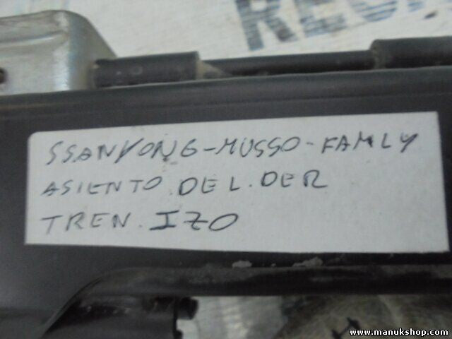 Guía de asiento derecho lado izquierdo SsangYong Musso Korando (K4) Family 2.5 D