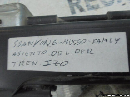 Guía de asiento derecho lado izquierdo SsangYong Musso Korando (K4) Family 2.5 D