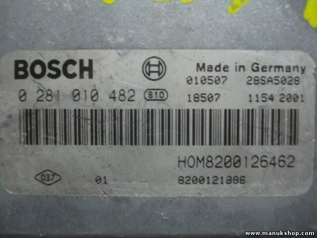 Centralita del motor Renault Laguna HOM 8200126462 HOM8200126462 8200126462