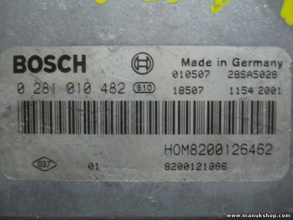 Centralita del motor Renault Laguna HOM 8200126462 HOM8200126462 8200126462