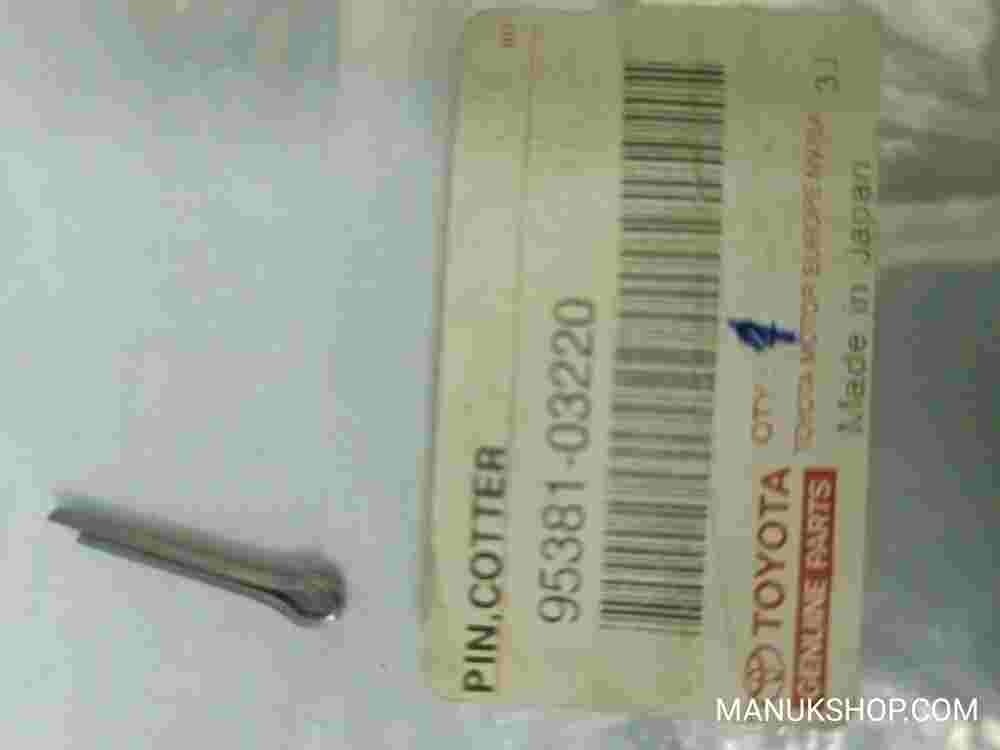 Pin Cotter Toyota Corolla 140 150 9538103220 95381-03220
