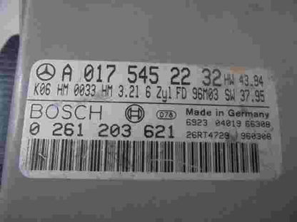 Centralita Mercedes W210 A0175452232 K06 HM 3.2L 6 ZYL FD96M03 BOSCH 0261203621