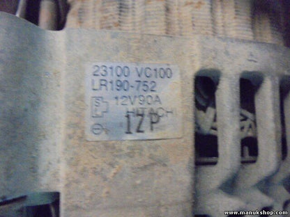 Alternador Nissan Terrano Ford Maverick R20 23100VC100 23100 VC100 LR190752