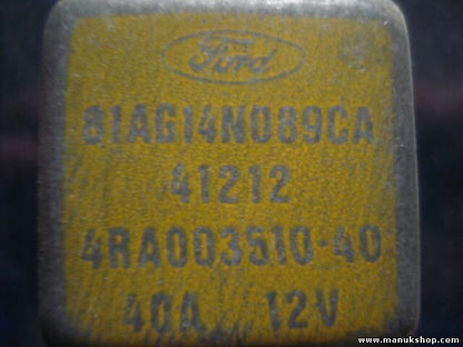 Relé Ford Escort Fiesta Mondeo 81AG14N089CA 4RA00351040 4RA003510-40