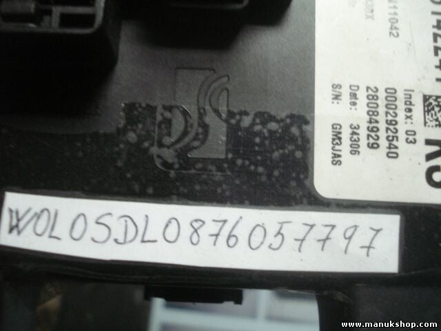 Caja de fusibles Opel Corsa D Index 03 DELPHI GM 13142241 13142241KS G1-AM433RX