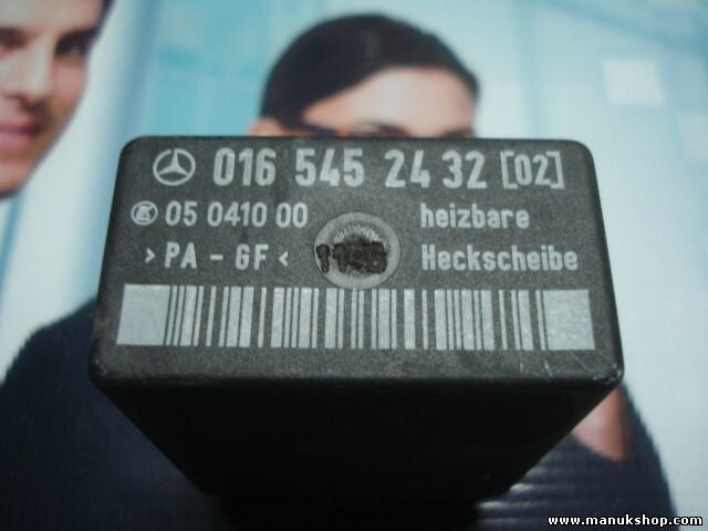 Luneta térmica trasera del relé Mercedes-Benz 016 545 24 32 (02) 0165452432 (02)