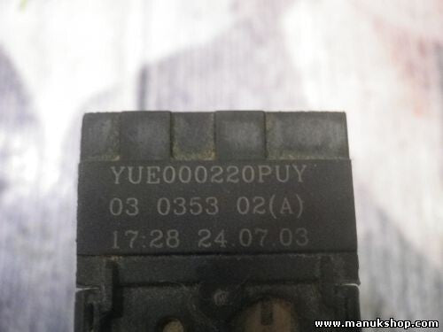 Interruptor del limpiaparabrisas trasero Land Rover YUE000220PUY 03035302A