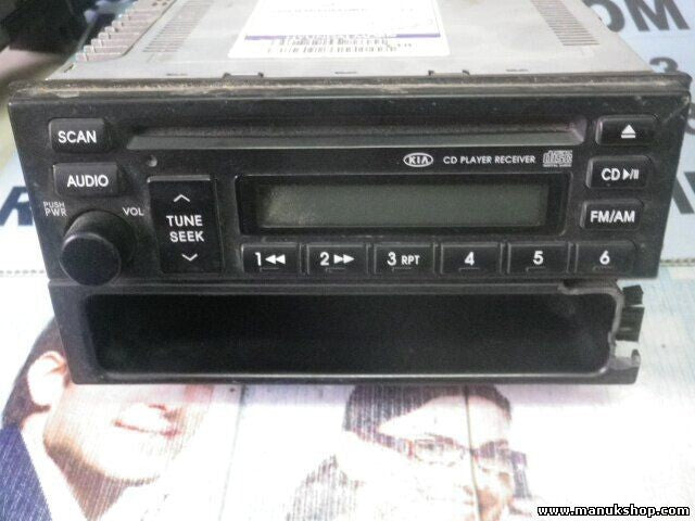 Radio CD AM FM Kia Sorento 2.5 CRDi 961403E301 96140-3E301 A02028B