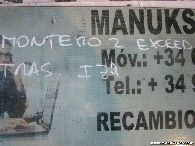 Cristal trasero izquierdo Mitsubishi  Pajero Montero 2 43R00034 M214AS2DOT20 E6