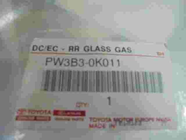Portón Trasero amortiguador Toyota PW3B30K011 PW3B3-0K011