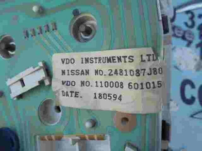 Cuadro de instrumentos Nissan Primera (P10) 2481087J80 VDO 110008601015 88481636