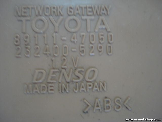 Puerta de entrada a la red de computadoras Toyota Prius 2003-2009 8911147050