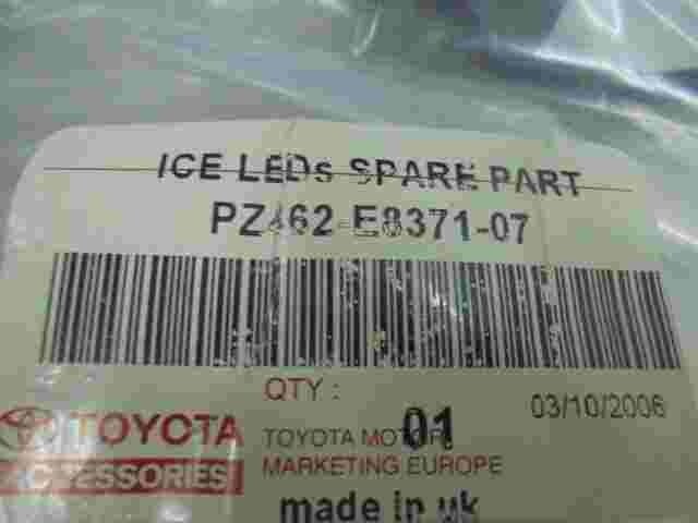 Ice Leds Spare Part / Toyota Lexus Carina PZ462E837107 PZ462-E8371-07