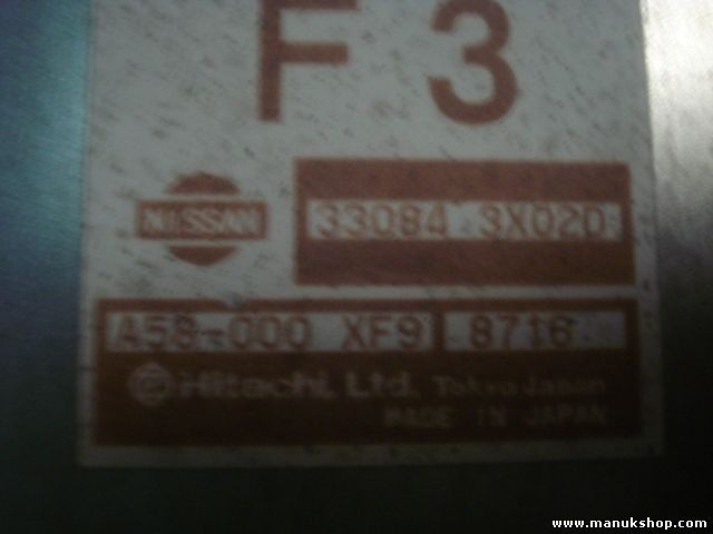 Transmisión controlador Nissan Pathfinder R51 330843X02D 33084 3X02D A58-000