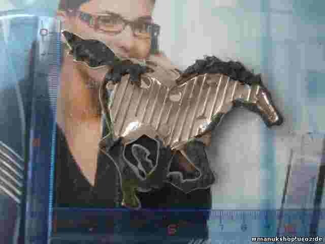 Emblema Hyundai Mitsubishi Galloper LH HR630521