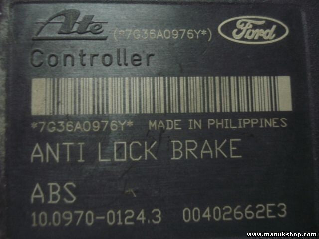 ABS Centralita Ford Focus II 7G36A0976Y 00402662E3 ATE 10097001243