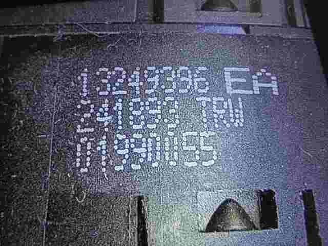 Interruttore luci Opel Corsa D C 13249396EA 13249396 EA 241893 TRW 01990055