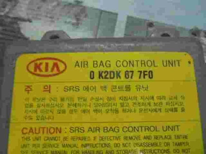 Sensore di impatto airbag Kia Spectra Shuma G13013 0K2DK677F0 S1EKAN2GAA0019