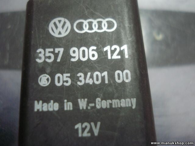 Recirculación Relé EGR VW No. 117 12V 357906121 357 906 121 05340100 05 3401 00