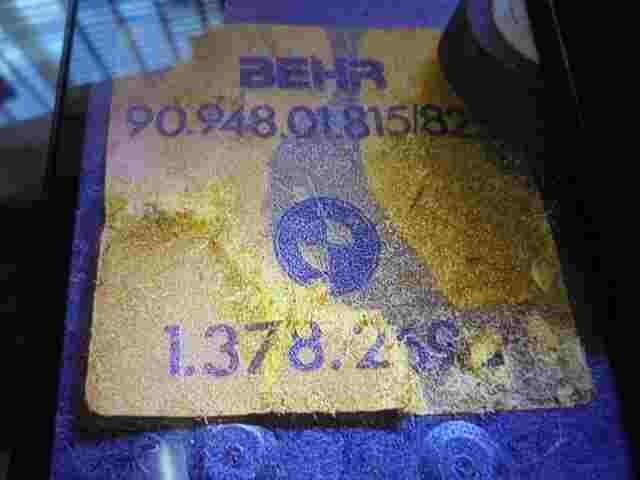 Riscaldamento attuatore BMW E32 E34 BEHR 9094801815/825 1378269 BOSCH 0132800001