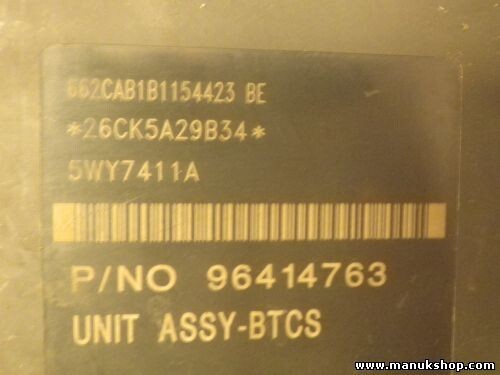 ABS Centralita Chevrolet Epica Daewoo Evanda 96414763 5WY7411A 662CAB1B1154423 B