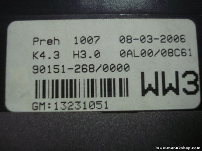 A/C System Opel Astra 90151-268 0000 901512680000 GM 13231051 GM13231051