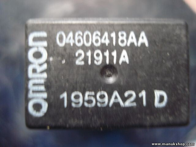 Chrysler Omron G8HUA007003 04606418AA 04606418 21911A 1959A21D relè
