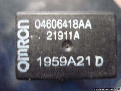 Chrysler Omron G8HUA007003 04606418AA 04606418 21911A 1959A21D relè